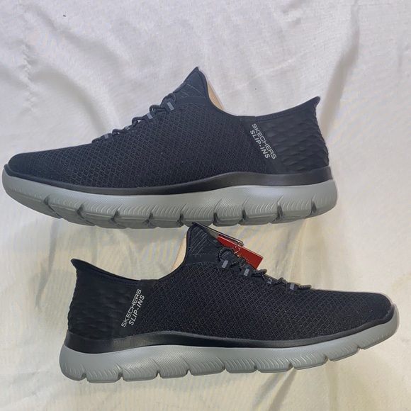 Skechers Hands Free Slip-Ins Summits Mens Slip-On Walking Shoes - Picture 4 of 10